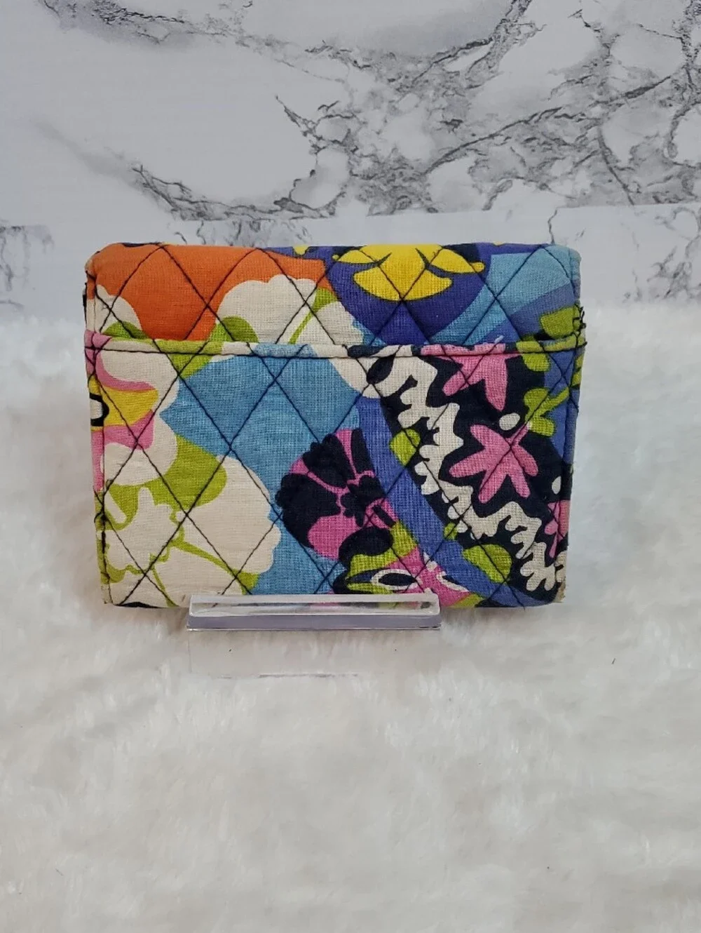 Vera Bradley RIO Tri-Fold Wallet EUC - Picture 3 of 11